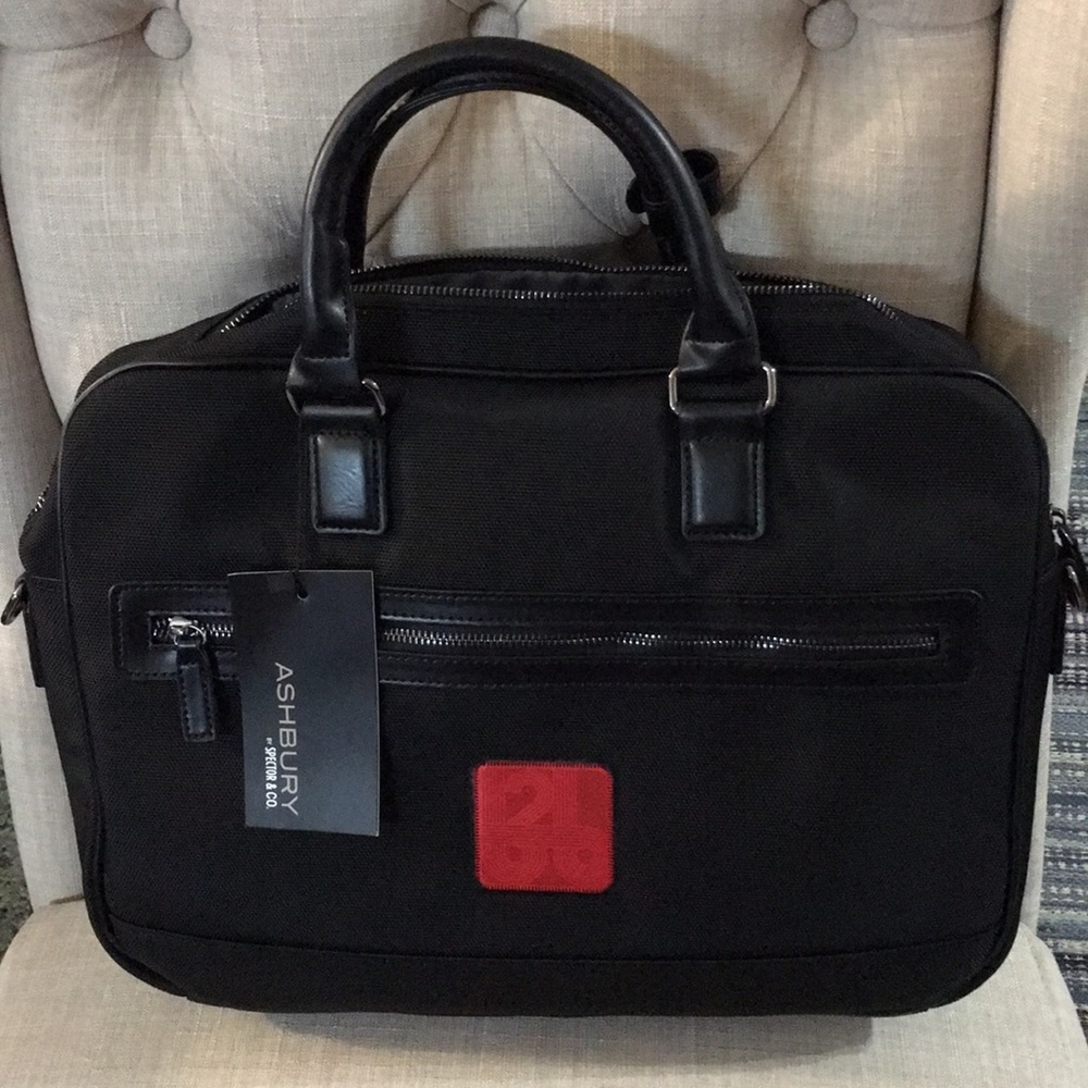Ashbury Black Briefcase